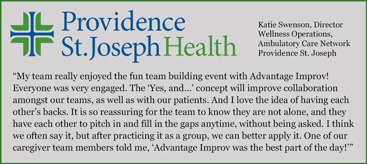 Providence St. Joseph testimonial